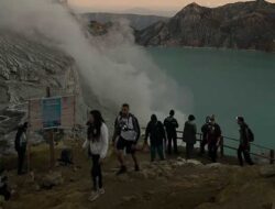 Pendakian Gunung Ijen Ditutup, BMKG : Waspada Gas Beracun